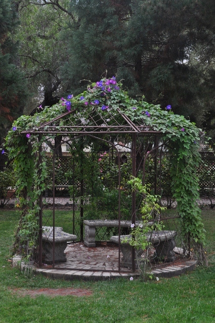 Mission San Juan Batista garden